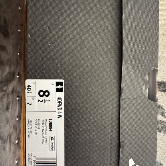 Adidas Women's White Running Shoes - Picture 4 of 4